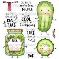 Darcie - Big Dill Clear Stamp Set and "Tin Pins"  -