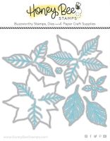 Honey Bee Stamps - Honey Cuts - Lovely Layers Poinsettia Dies
