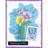 Stampendous - Quick Flower Jars Card Panels  -