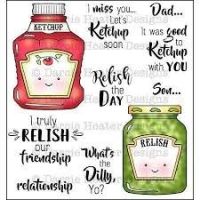 Darcie - Ketchup Soon Stamp Set and "Tin Pins"  -