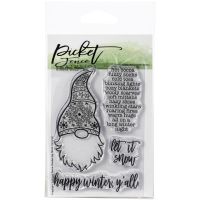 Picket Fence - A Gnome Winter Stamp Set