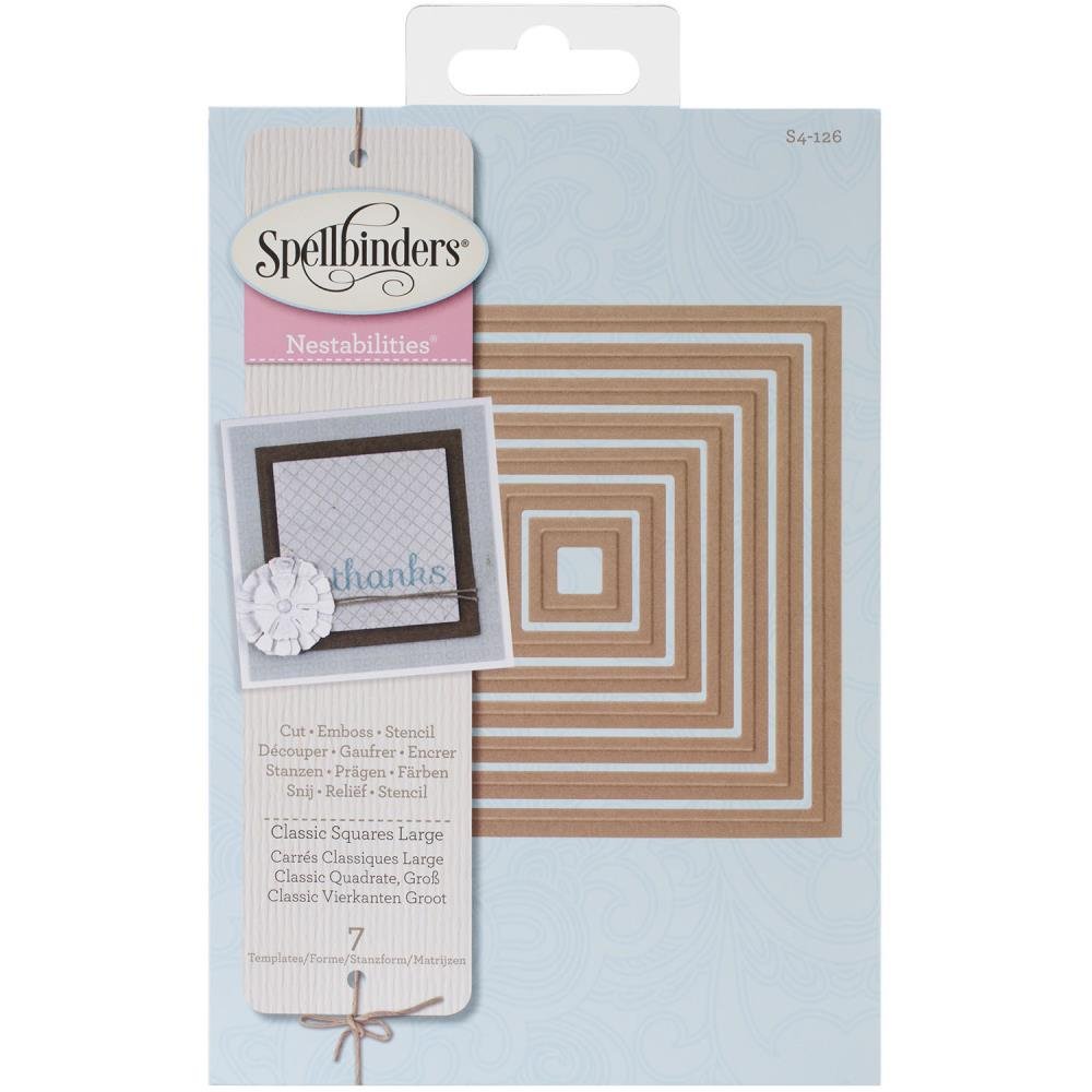 Spellbinders Nestabilities - Classic Large Square Dies