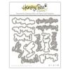 Honey Bee Stamps - Honey Cuts - Bitty Buzzwords: Seasons Dies