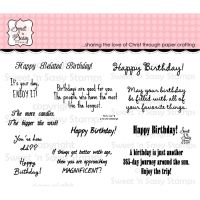 Sweet n Sassy - Birthday Greetings Stamp Set