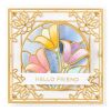Spellbinders - Tulip Trio Etched Die Set  -