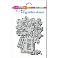 Stampendous - Noel Flowers Stamp