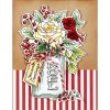 Stampendous - Noel Flowers Stamp