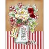 Stampendous - Noel Flowers Stamp