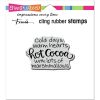 Stampendous - With Marshmallows Stamp  -