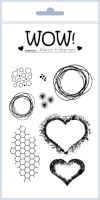 WOW - Hearts and Twine Stamp Set  -