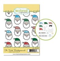 Taylored Expressions - St. Nick Background Stamp Set  -