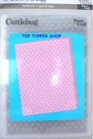 Cuttlebug - Swiss Dots Embossing Folder  -