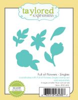 Taylored Expressions - Full of Flowers Singles Dies  -