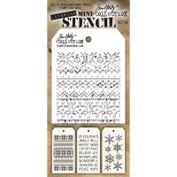 Tim Holtz Stampers Anonymous - Mini Stencil #18