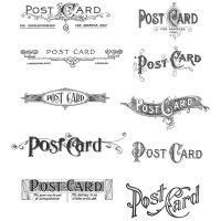 Tim Holtz Stampers Anonymous - Postcards