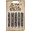 Tim Holtz Idea-ology - Incantation Word Bands  -