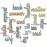 Tim Holtz Alterations - Vacation Words Script Dies