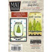 Wendy Vecchi Mat Minis - Pine Trees  **