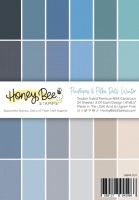 Honey Bee Stamps - Pinstripes & Polka Dots Winter Paper Pad
