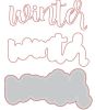 Honey Bee Stamps - Honey Cuts - Winter Dies