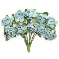 Kaisercraft - Mini Paper Flower Blooms (Colors: Iceberg)