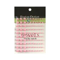 Eyelet Outlet - Self-Adhesive Pearls (Colors: Pink)