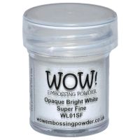 WOW! - Embossing Powders (WOW: Opaque Bright White - Super Fine)