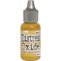 Tim Holtz Ranger - Distress Oxide Reinkers (Colors: Fossilized Amber)