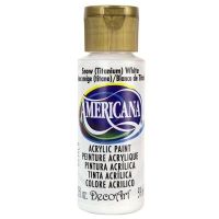 DecoArt - Americana Acrylic Paint  ^ (Colors: Snow White)