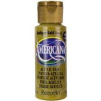 DecoArt - Americana Acrylic Paint  ^ (Colors: Antique Gold)