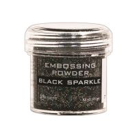 Ranger Embossing Powder  ^ (Colors: Black Sparkle)