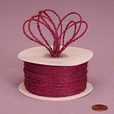 Colored Jute Twine (Colors: Burgandy)