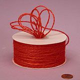 Colored Jute Twine (Colors: Red)