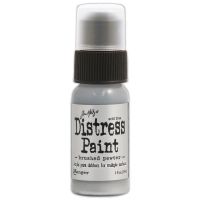 Tim Holtz Ranger - Distress Paint (Colors: Brushed Pewter)