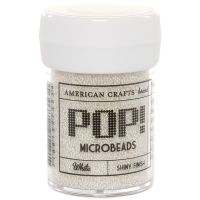 American Crafts Pop Microbeads  ^ (Colors: White)