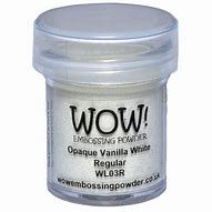 WOW! - Embossing Powders (WOW: Opaque Vanilla White)