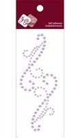 Zva Flourishes 4 1/2 X 3" (Colors: Lavender Pearl)