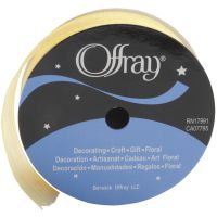 Offray Simply Sheer Ribbon (Colors: Yellow)