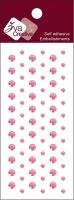 Zva - Self Adhesive Crystal Pearls  - (Colors: Pink)