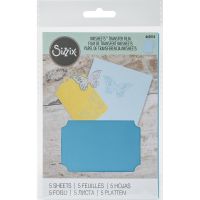 Sizzix - Inksheets Transfer Film (Colors: Light Blue)